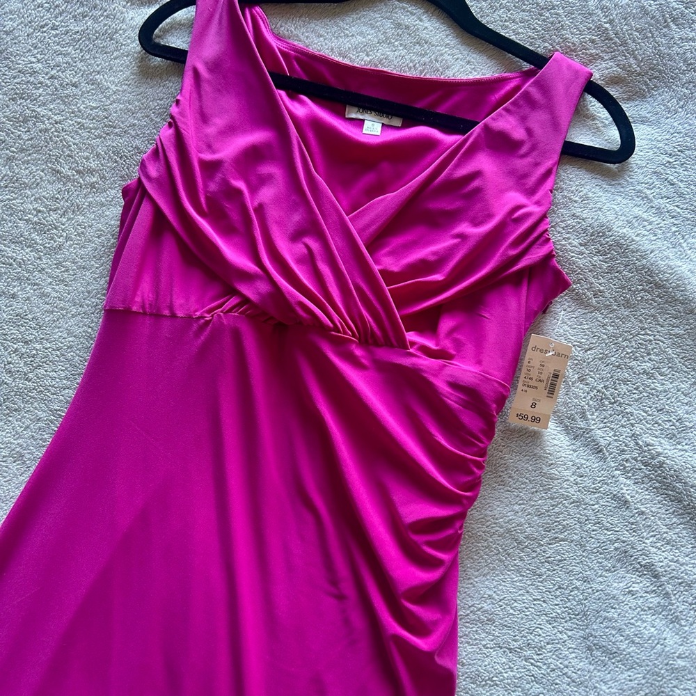 Jones Studio Vibrant Pink Dress